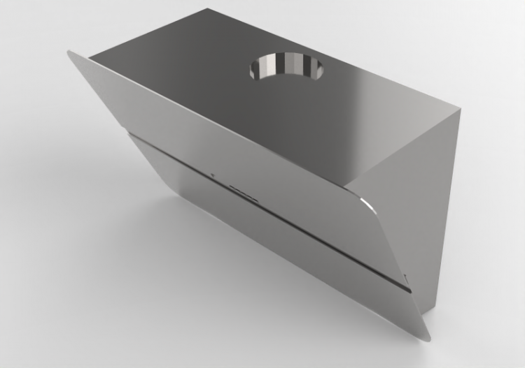 3D Haushaltgeräte - Wandmontierte Dunstabzugshaube aus...