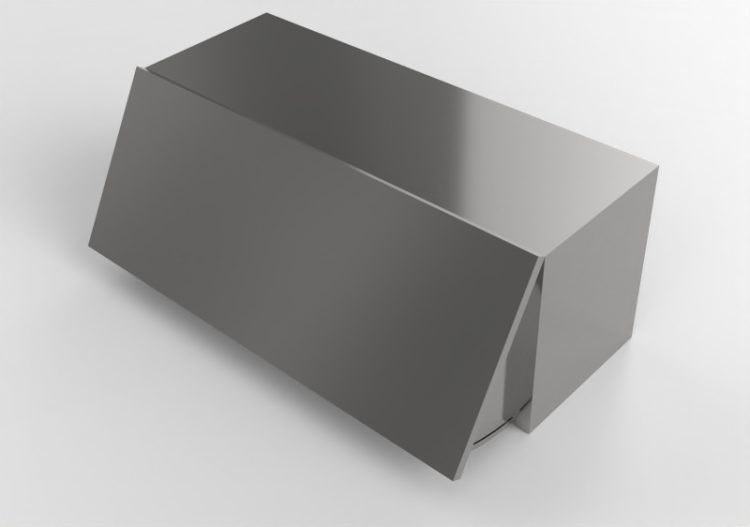 Elettrodomestici 3D - Cappa a parete in acciaio inox –...