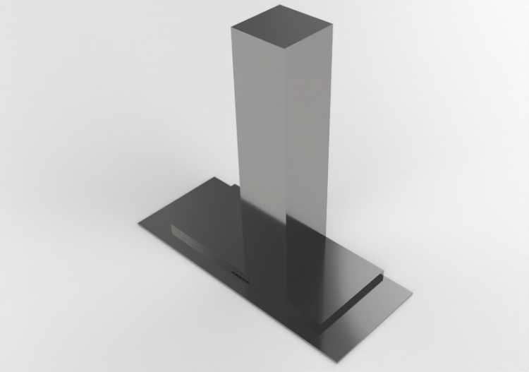 3D Electrical Appliances - Wall mounted stainless steel...