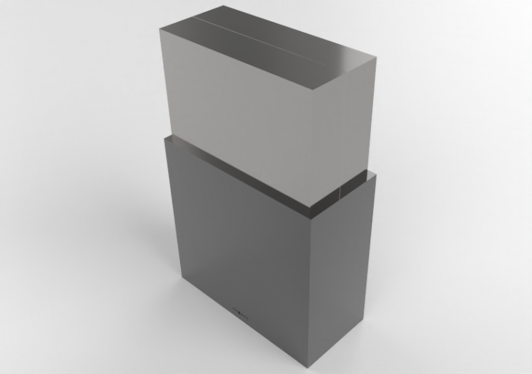3D Electrical Appliances - Stainless steel island hood...
