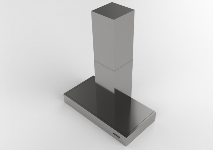 Elettrodomestici 3D - Cappa a parete in acciaio – Falmec -...