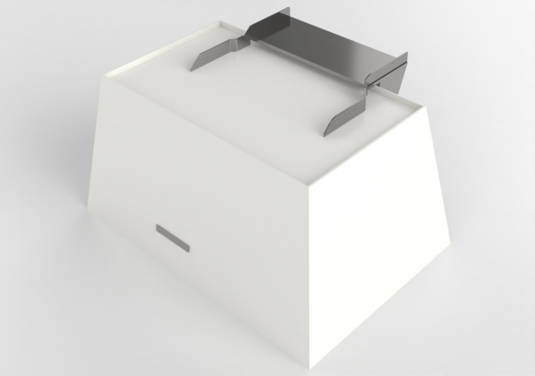 Elettrodomestici 3D - Cappa a parete in acciaio – Falmec -...