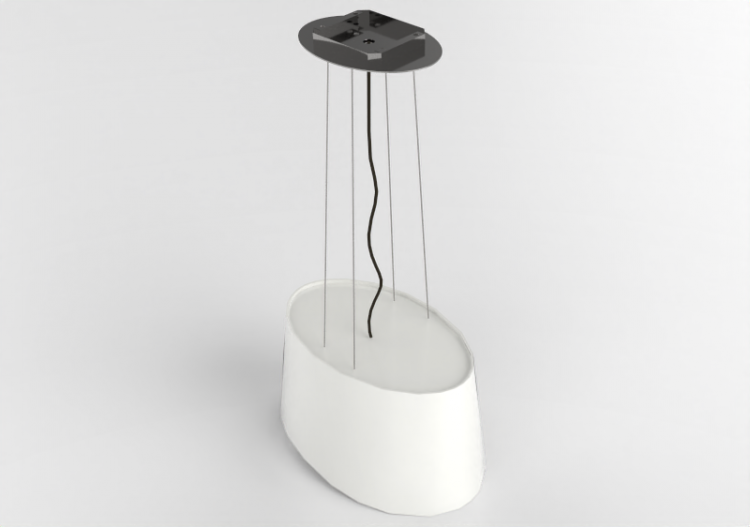 Electroménagers 3D - Hotte ilot en acier inox – Falmec -...