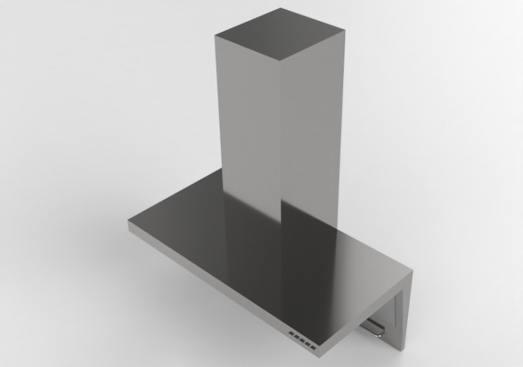 Elettrodomestici 3D - Cappa a parete in acciaio – Falmec -...