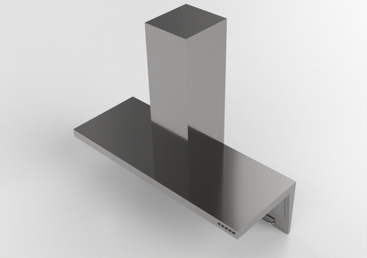 Elettrodomestici 3D - Cappa a parete in acciaio – Falmec -...