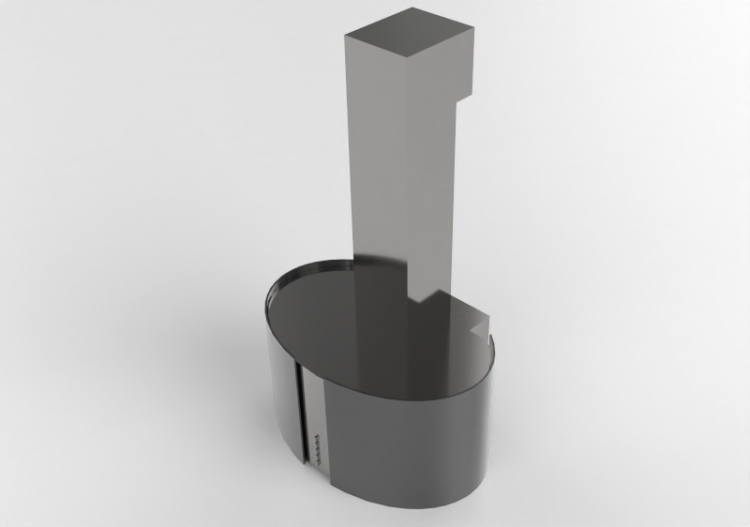 3D Electrical Appliances - Wall mounted stainless steel...