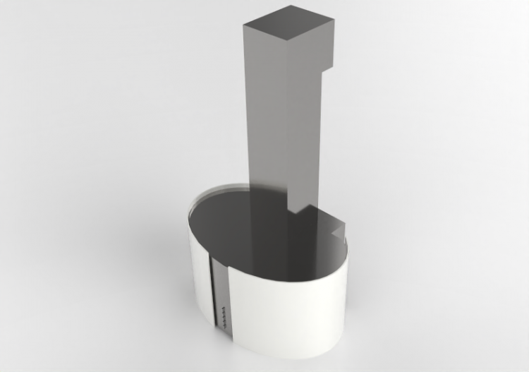 3D Electrical Appliances - Wall mounted stainless steel...