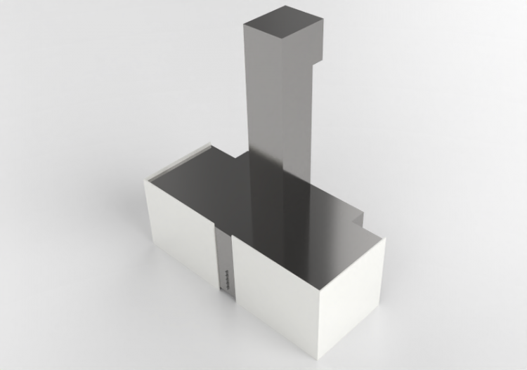 Elettrodomestici 3D - Cappa a parete in acciaio inox –...