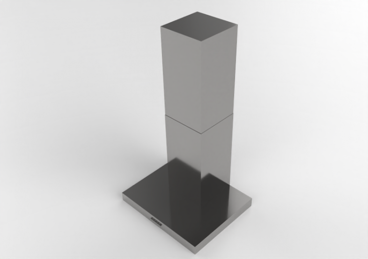 3D Electrical Appliances - Wall mounted stainless steel...