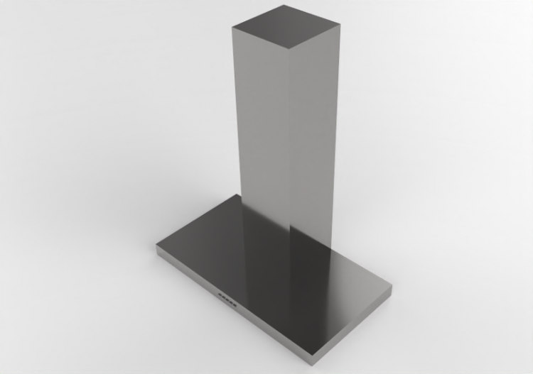 3D Electrical Appliances - Wall mounted stainless steel...