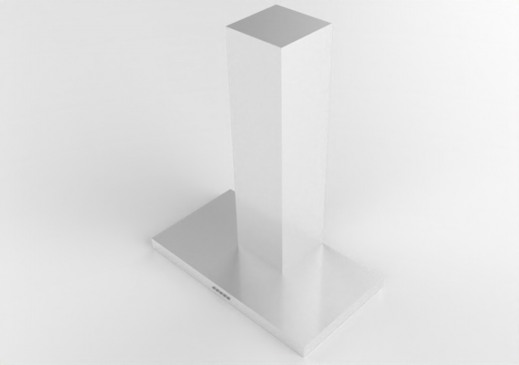 3D Electrical Appliances - Wall mounted stainless steel...