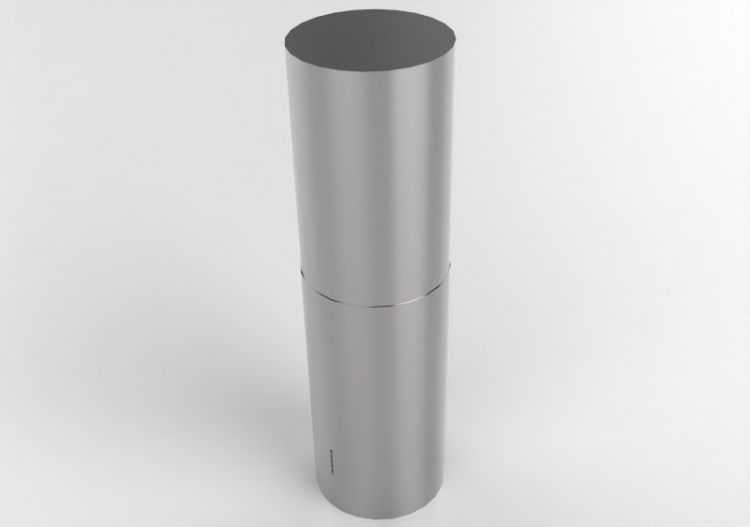 Elettrodomestici 3D - Cappa a isola in acciaio inox –...