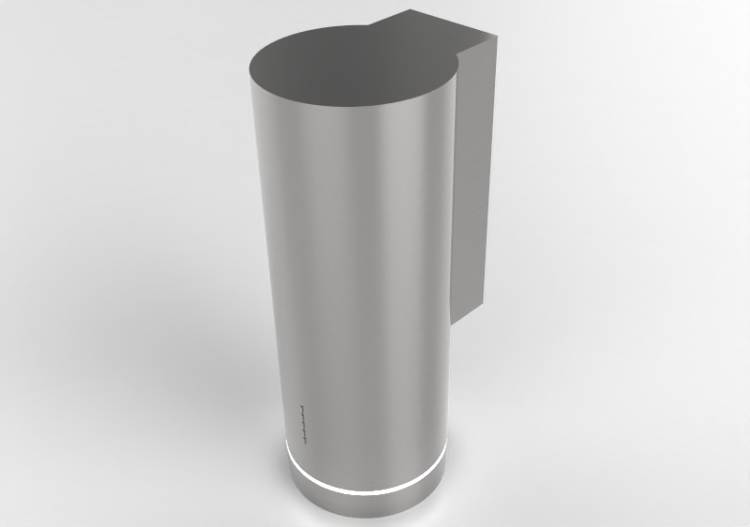 Eletrodomésticos 3D - Coifa de parede de aço inoxidável –...