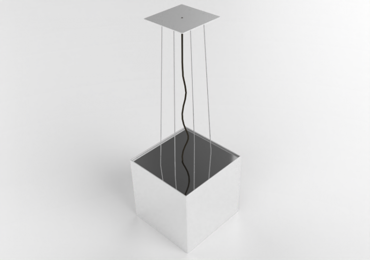 Electroménagers 3D - Hotte ilot en acier inox – Falmec -...