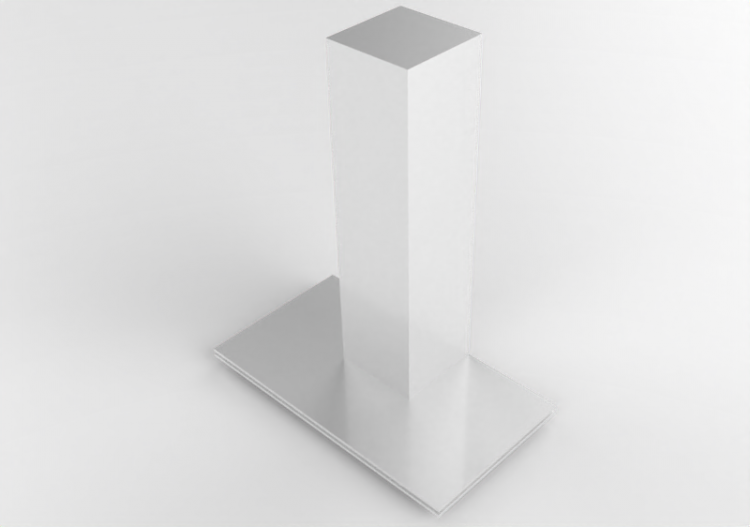 Electroménagers 3D - Hotte murale en acier inox – Falmec -...