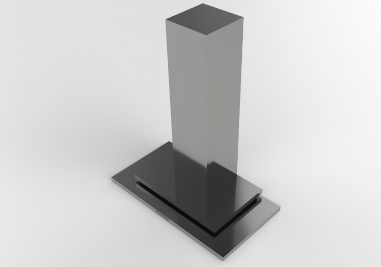 3D Electrical Appliances - Wall mounted stainless steel...