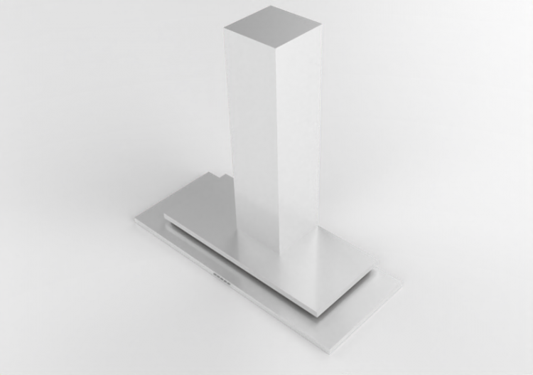 3D Electrical Appliances - Wall mounted stainless steel...