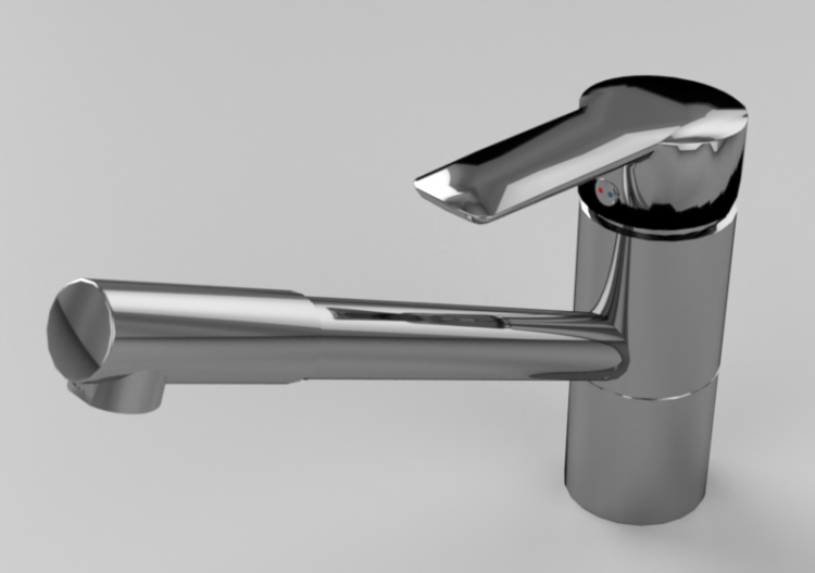 Torneiras 3D - Misturador para cozinha – Mora - Cera – K2...