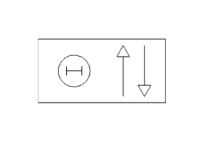 Heating and air conditioning thermostat switch