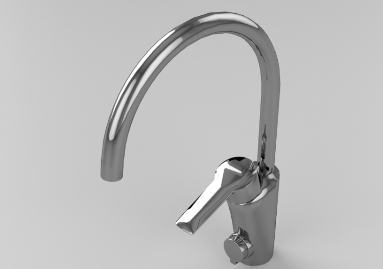 Torneiras 3D - Misturador para cozinha – Mora - Cera – K5...