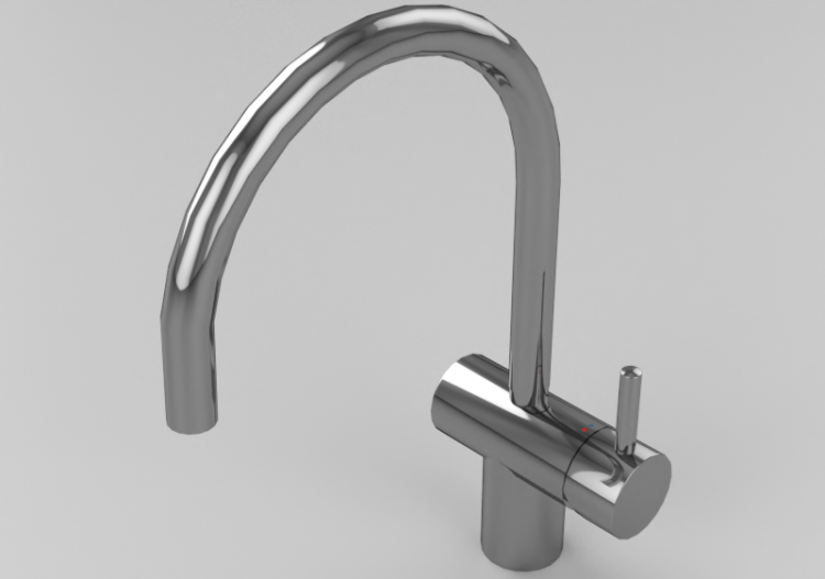 Robinets 3D - Mèlangeur pour cuisine – Mora - Cera – Inxx...