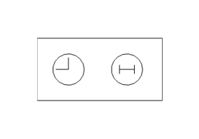 Chronothermostat switch