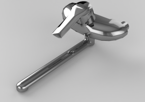 Torneiras 3D - Misturador de parede para cozinha – Mora - Cera – W5 – 253250