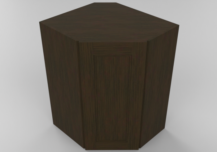Mobili 3D - Mobile in legno con un’anta - Panda - WDC273615...