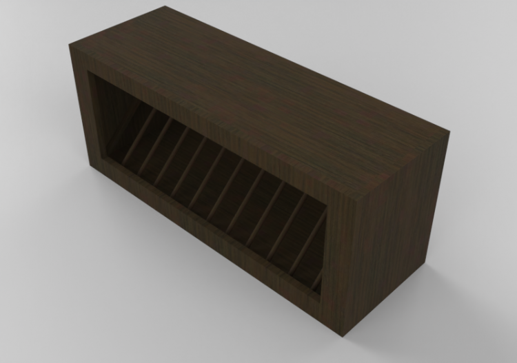 3D Furniture - Wooden cabinet - Panda - WCD3615 - ACCA...
