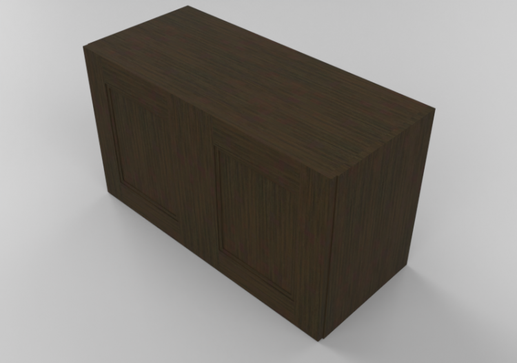 Mobili 3D - Mobile in legno con due ante - Panda - W362115...
