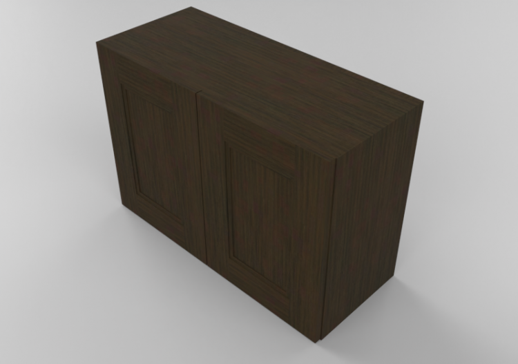 Mobili 3D - Mobile in legno con due ante - Panda - W3021 -...