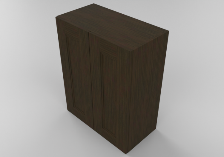 Mobili 3D - Mobile in legno con due ante - Panda - W2430 -...