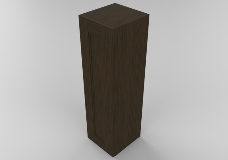 Meubles 3D - Meuble en bois avec un vantail - Panda - W1242...