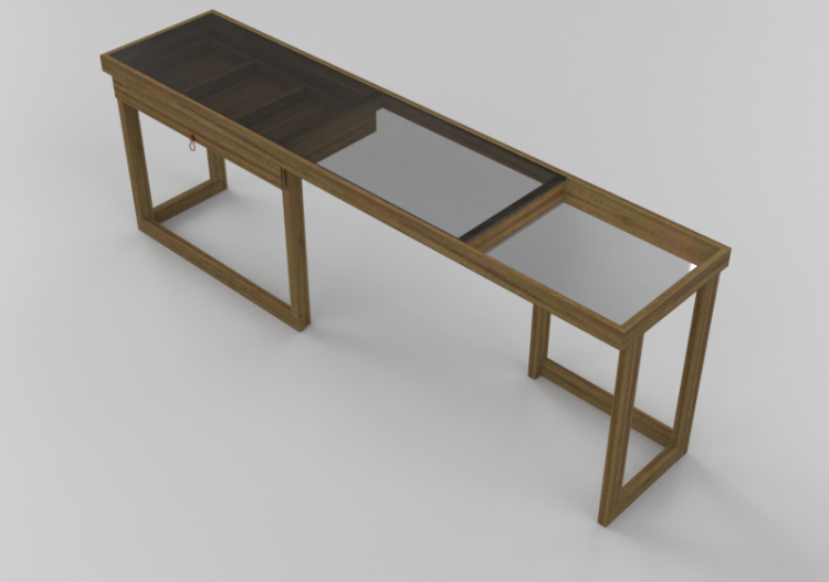 Mesas 3D - Mesa de madera - Luazzu - 50465 - ACCA software