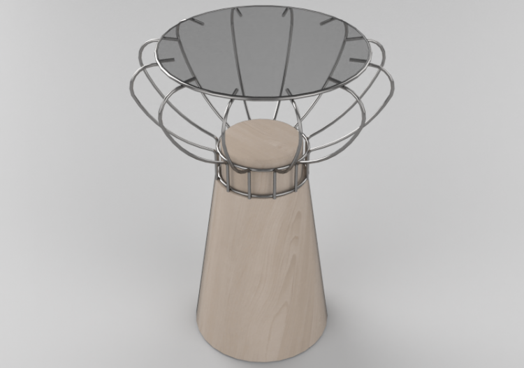 Mesas 3D - Mesa de madera - Luazzu - 500195 - ACCA software