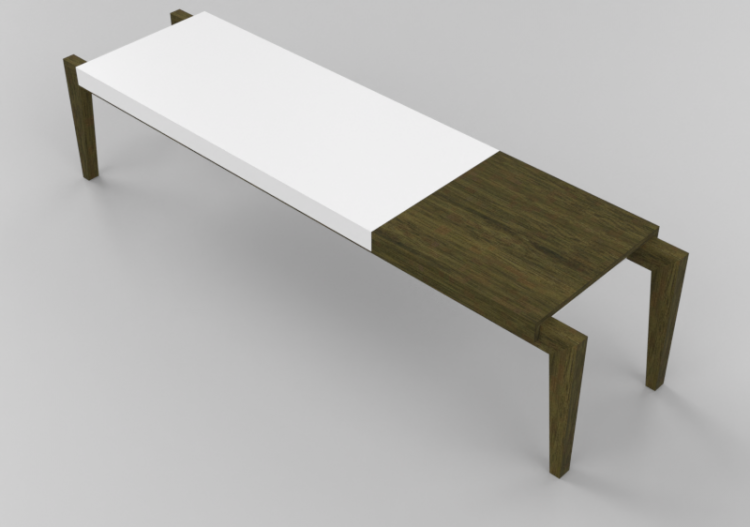 Mesas 3D - Mesa de madera - Luazzu - 500275 - ACCA software