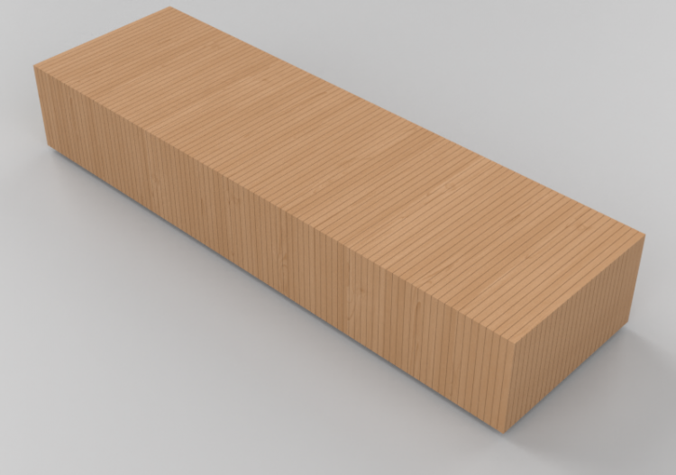 3D Tisch - Couchtisch aus Holz - Luazzu - 500410 - ACCA...