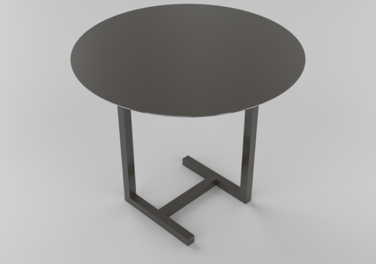 Mesas 3D - Mesa de madeira envernizada - Luazzu - 500469 -...