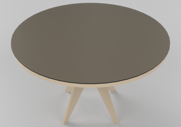 Tables 3D - Table en bois laqué - Luazzu - 500515V - ACCA...