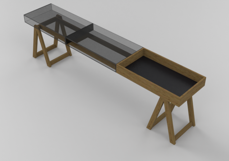 Tables 3D - Table en bois - Luazzu - 500098 - ACCA software