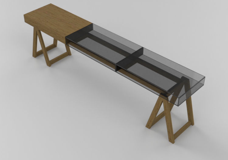 Mesas 3D - Mesa de madera - Luazzu - 500324 - ACCA software