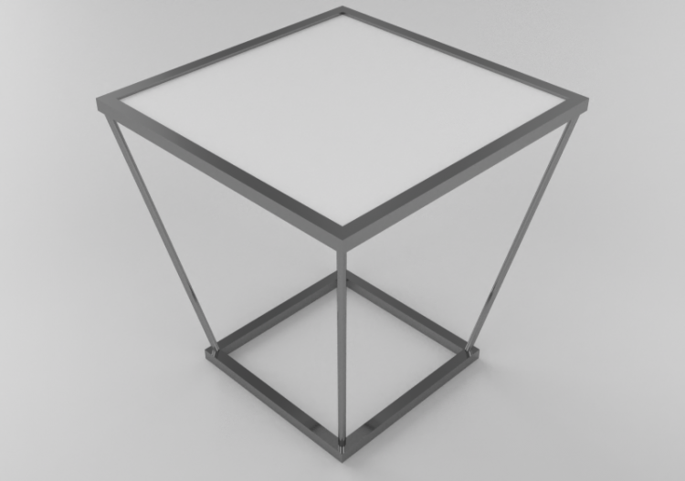 3D Tables - Steel table - Luazzu - 500625E - ACCA software