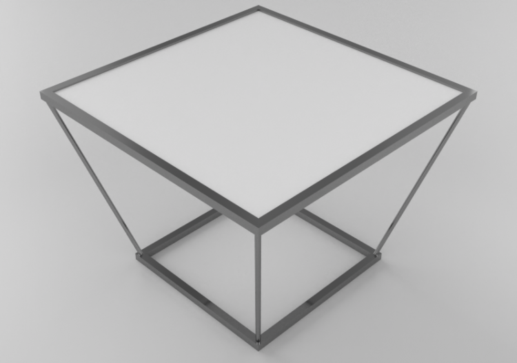 Mesas 3D - Mesa de acero - Luazzu - 500626E - ACCA software