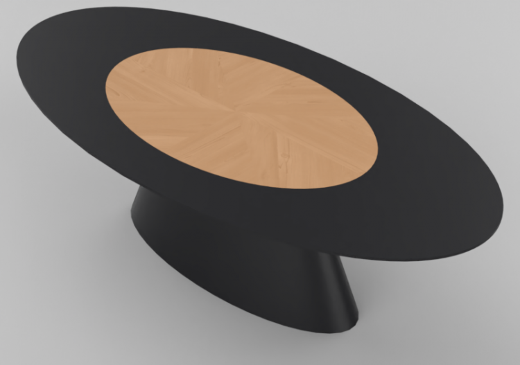 Tables 3D - Table en bois - Luazzu - 500050 - ACCA software