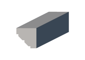 3D Schwelle - Basis [P03] 50x50mm