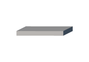 3D Schwelle - Basis [R] 400x40mm