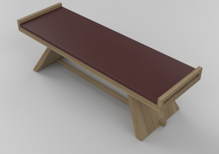 3D Sessel und Sofas - Sitzbank - Luazzu - 500120F - ACCA...