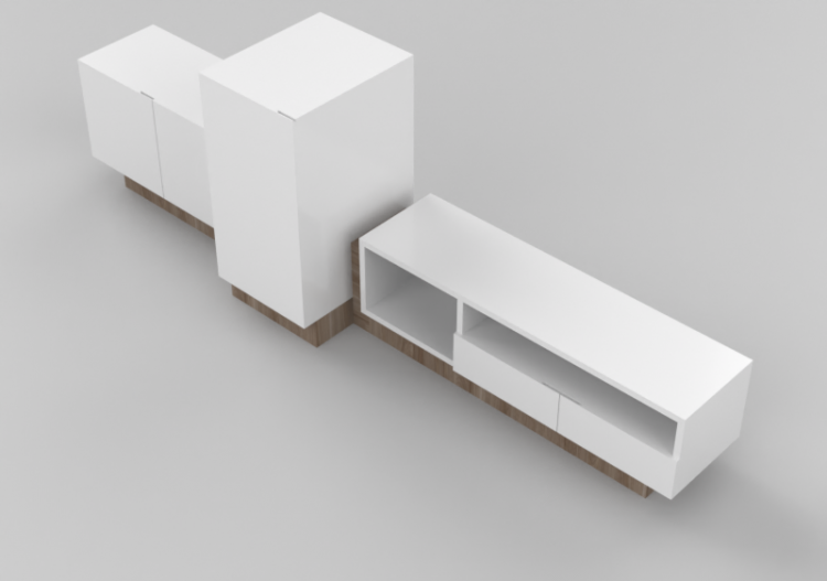 3D Furniture - Wooden cabinet - Luazzu - 500474 - ACCA...