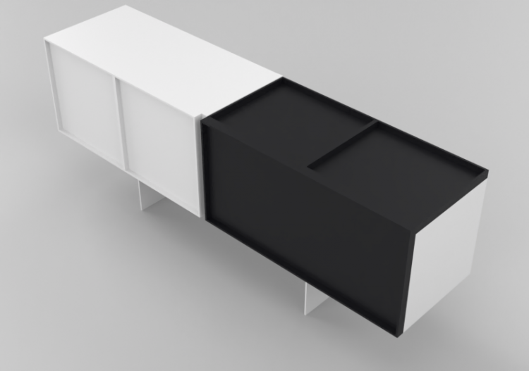 3D Furniture - Wooden cabinet - Luazzu - 500587 - ACCA...