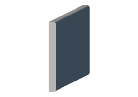 Plinthe 3D - Plinthe [P02] 130x13mm